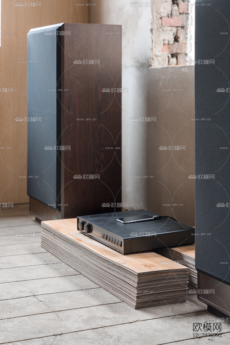 工业风咖啡奶茶效果图下载（渲染图14）