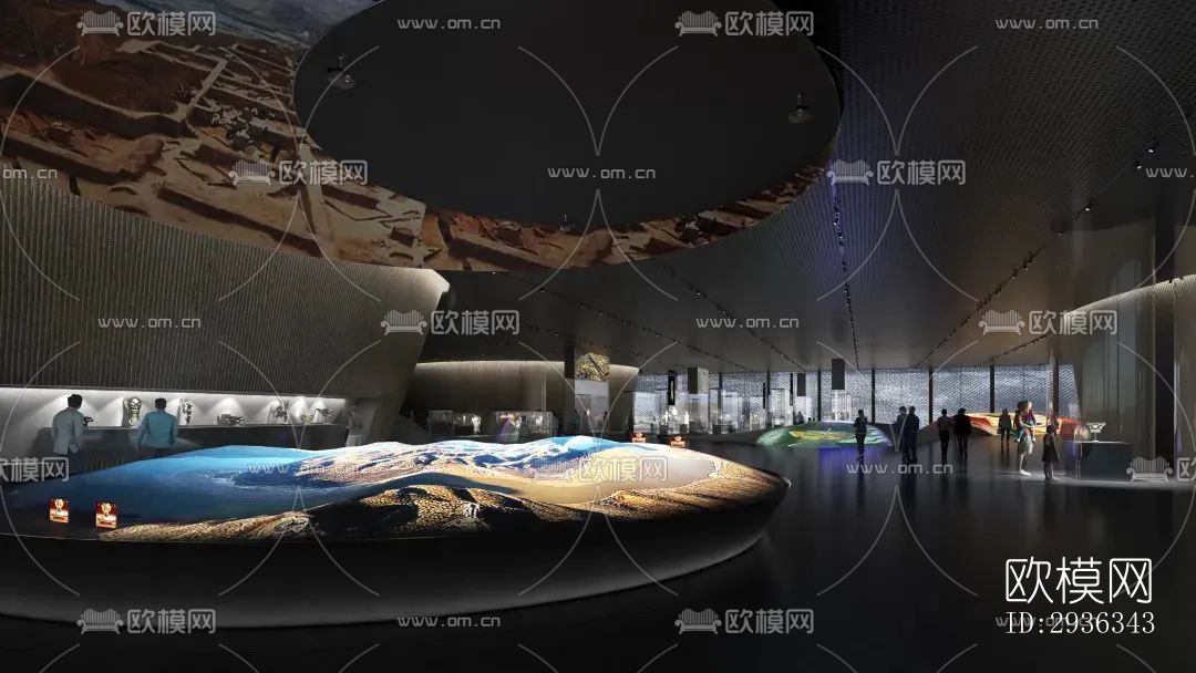 现代美术博物馆效果图下载（渲染图12）