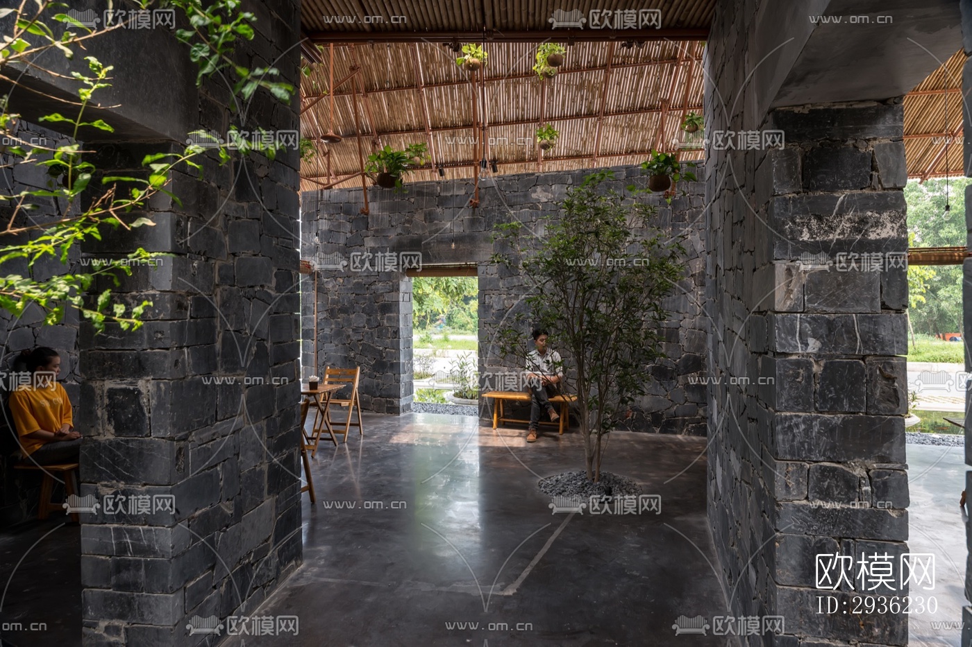 东南亚美术博物馆效果图下载（渲染图2）