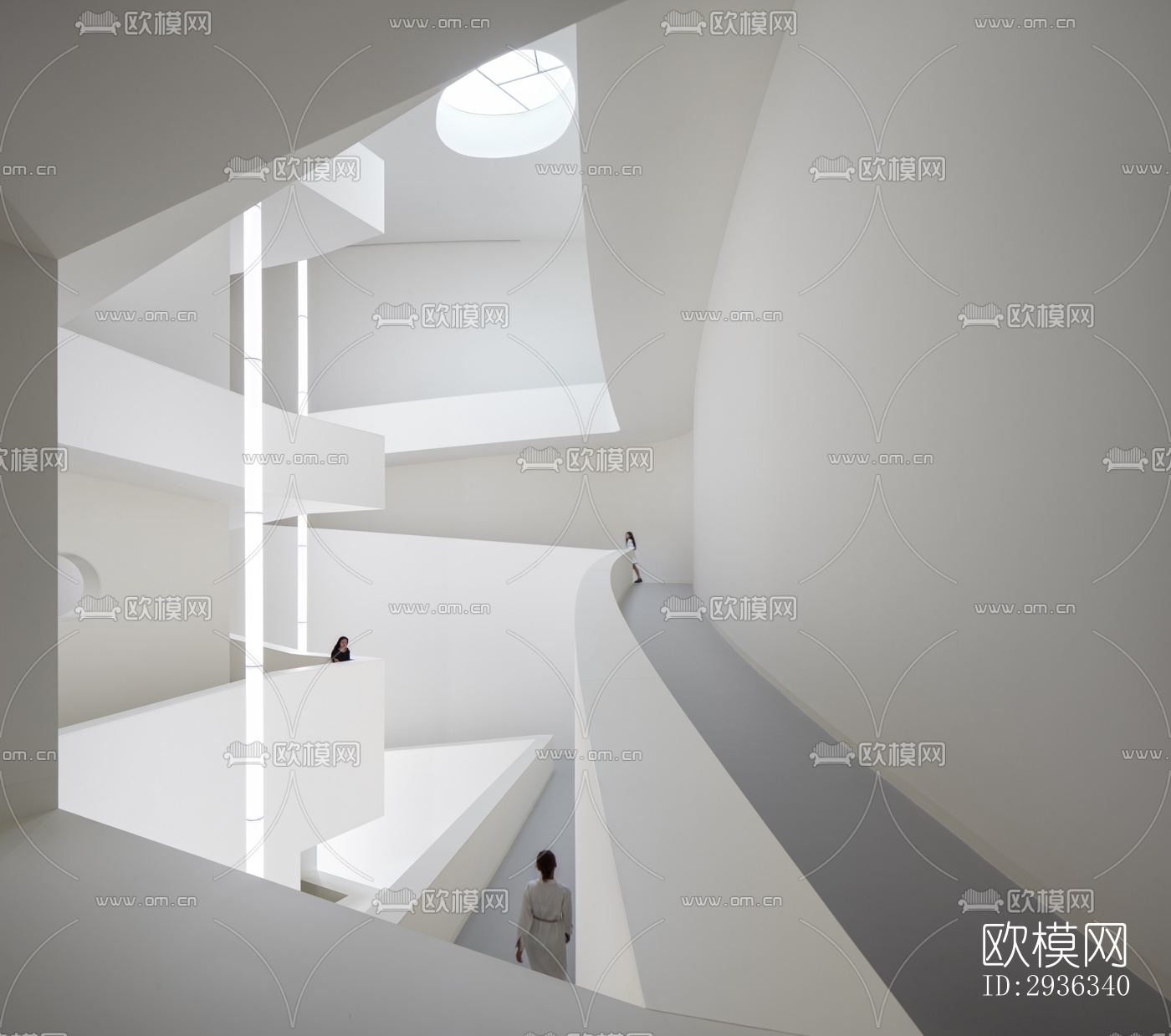 现代美术博物馆效果图下载（渲染图17）