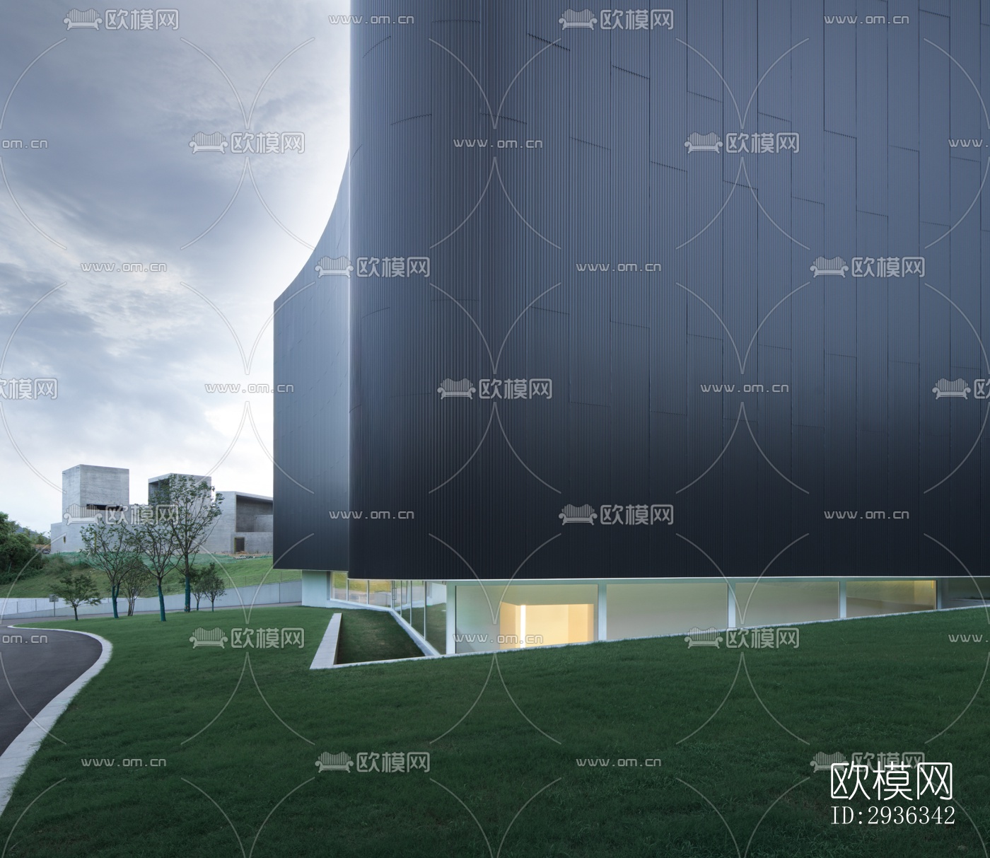 现代美术博物馆效果图下载（渲染图18）