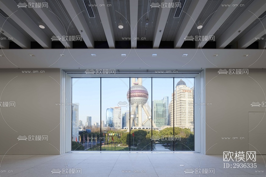 現(xiàn)代美術(shù)博物館效果圖下載(渲染圖16)