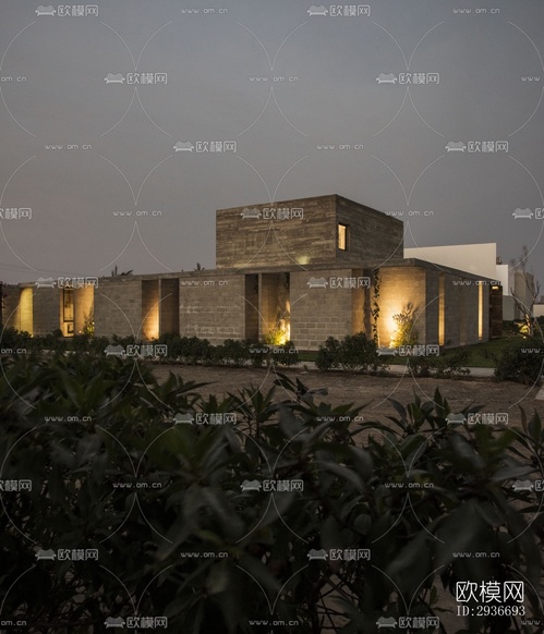 现代居住建筑效果图下载(渲染图7)
