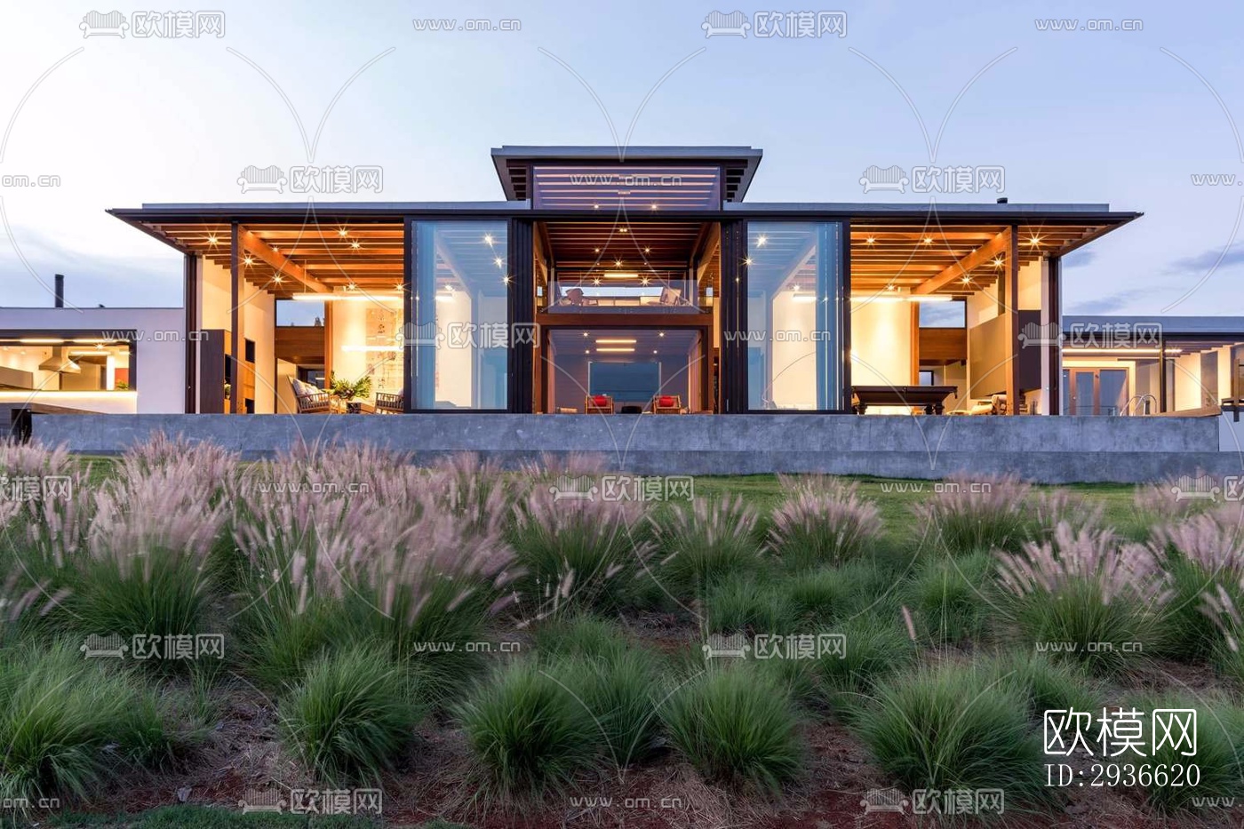 工业风居住建筑效果图下载（渲染图5）