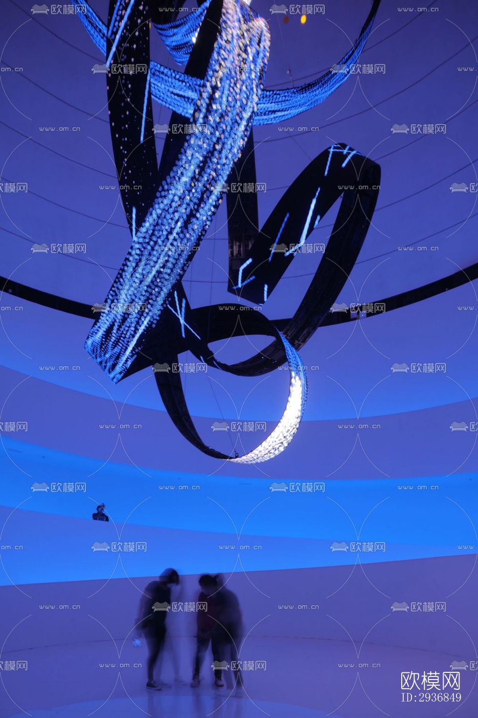 现代文体建筑效果图下载（渲染图6）