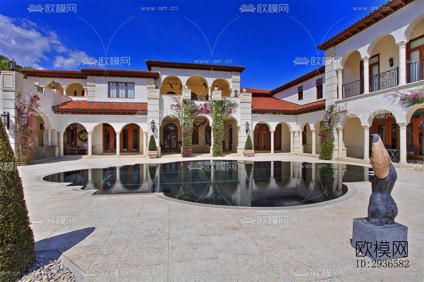 其它居住建筑效果图下载（渲染图2）