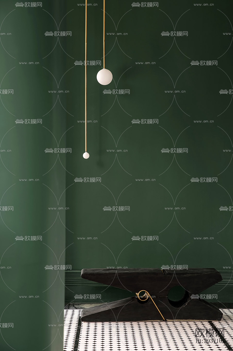 东南亚西餐厅效果图下载（渲染图14）