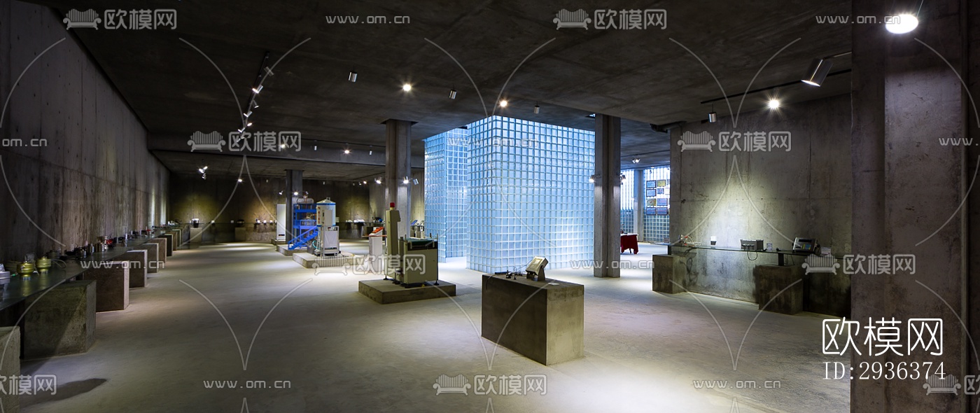 现代美术博物馆效果图下载（渲染图7）