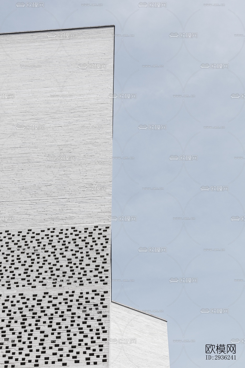 中古风美术博物馆效果图下载（渲染图10）