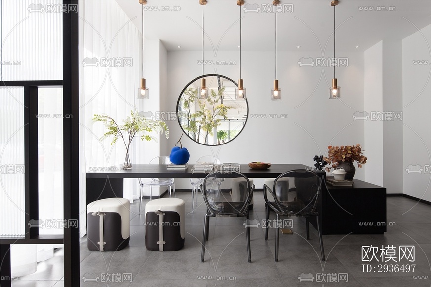 現(xiàn)代辦公區(qū)效果圖下載(渲染圖14)