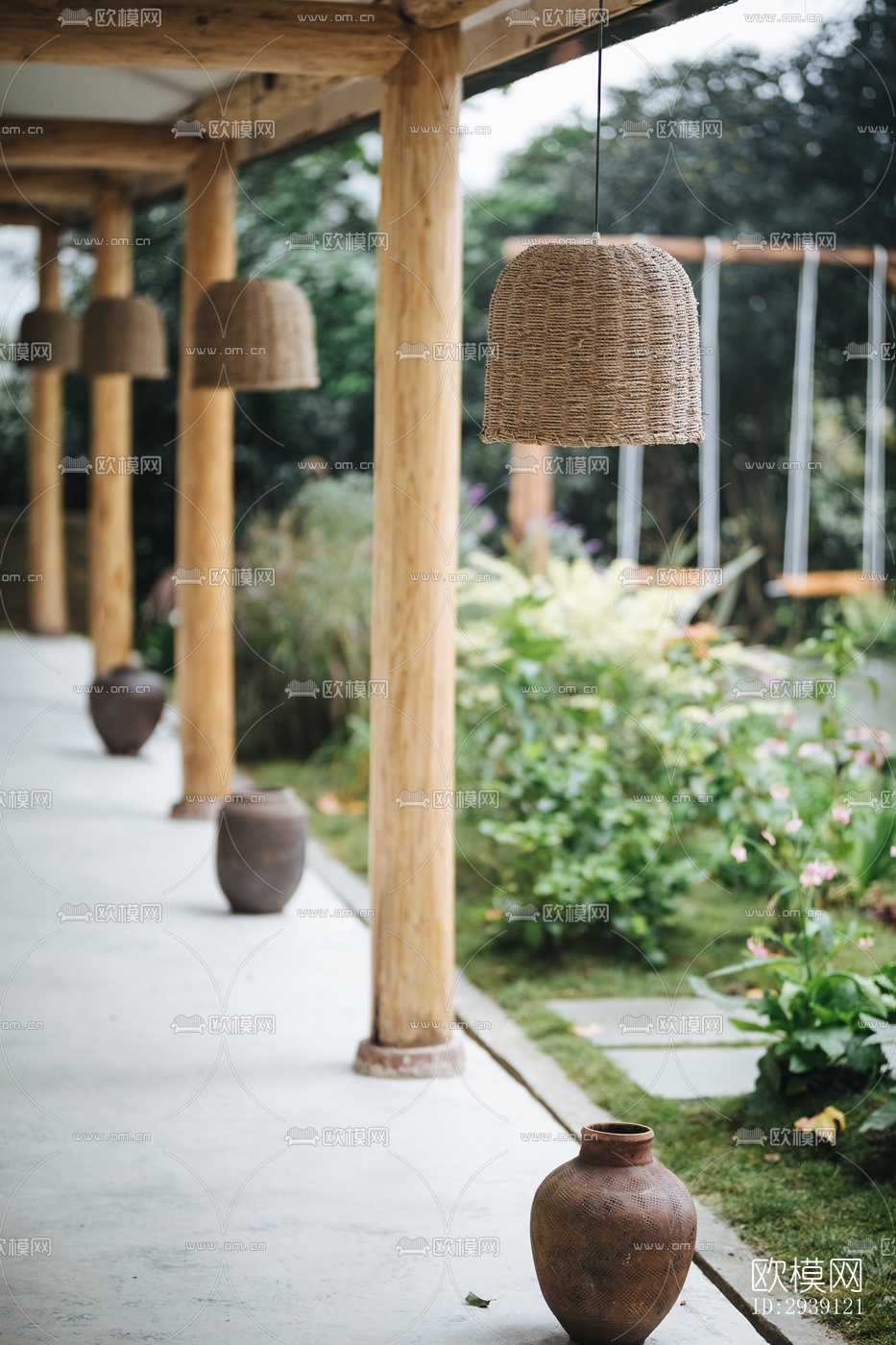 北欧酒店民宿效果图下载（渲染图12）