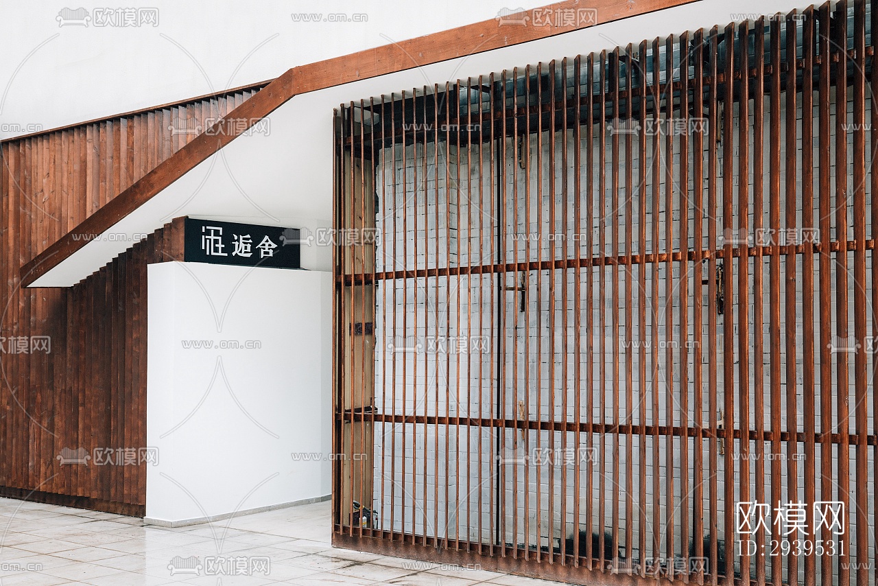 现代酒店民宿效果图下载（渲染图3）