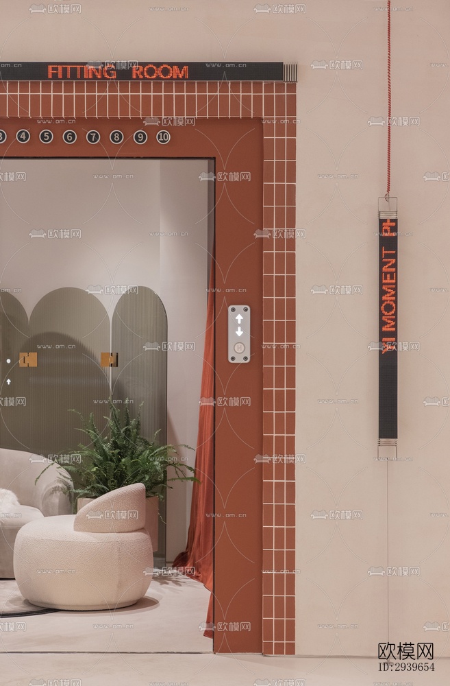 现代零售店铺效果图下载（渲染图4）