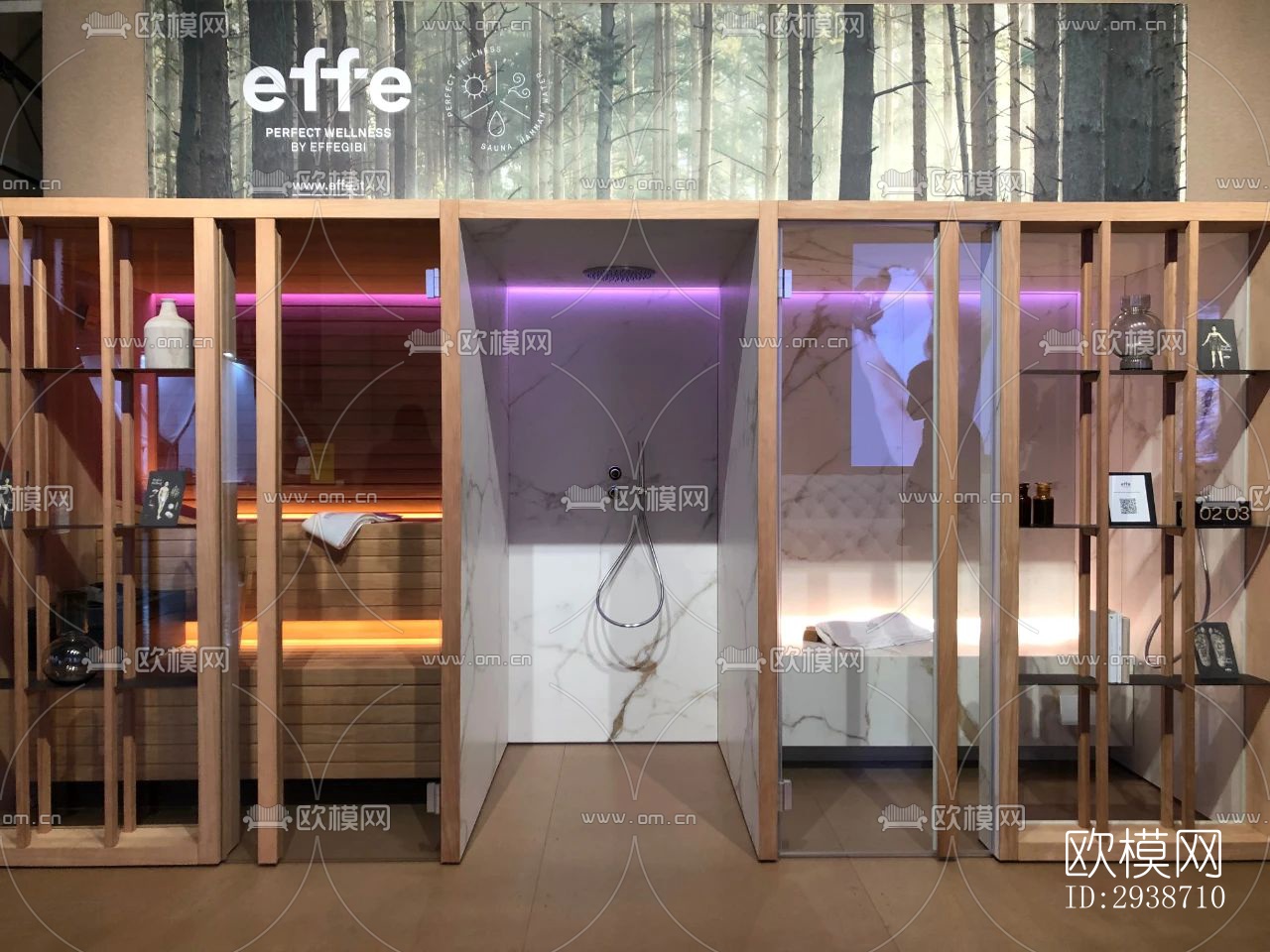 现代展览展厅效果图下载（渲染图5）