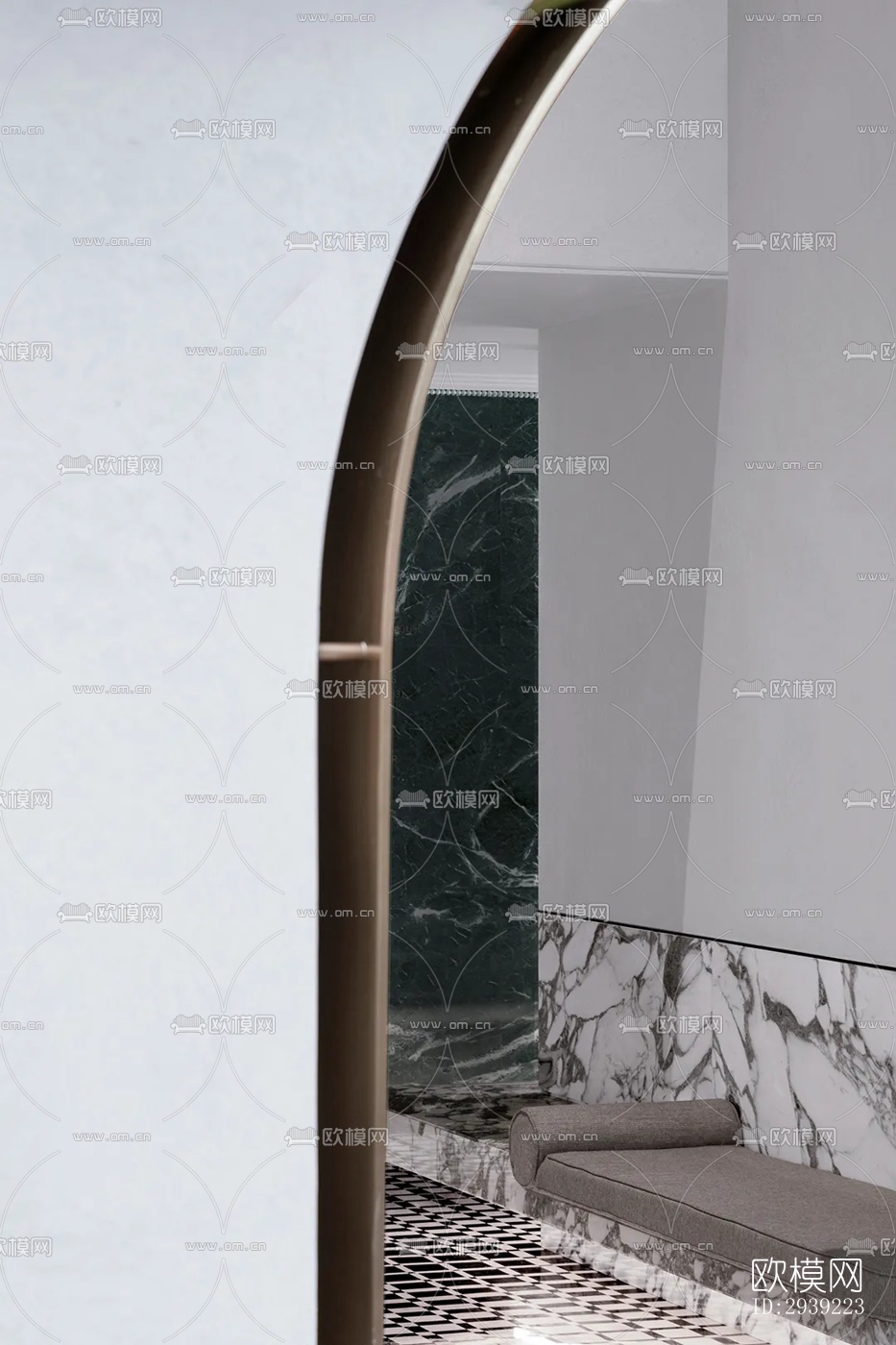 后现代酒店民宿效果图下载（渲染图6）