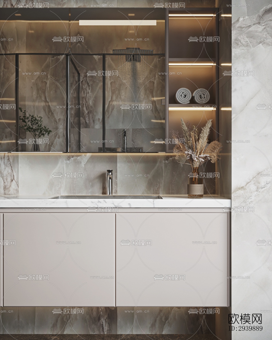 现代别墅效果图下载（渲染图6）