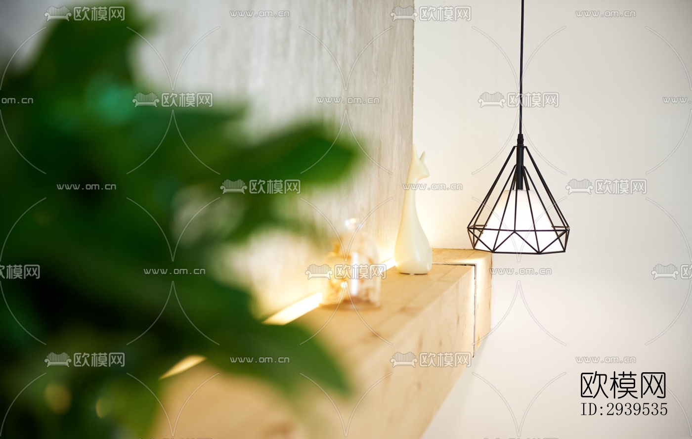 现代酒店民宿效果图下载（渲染图13）