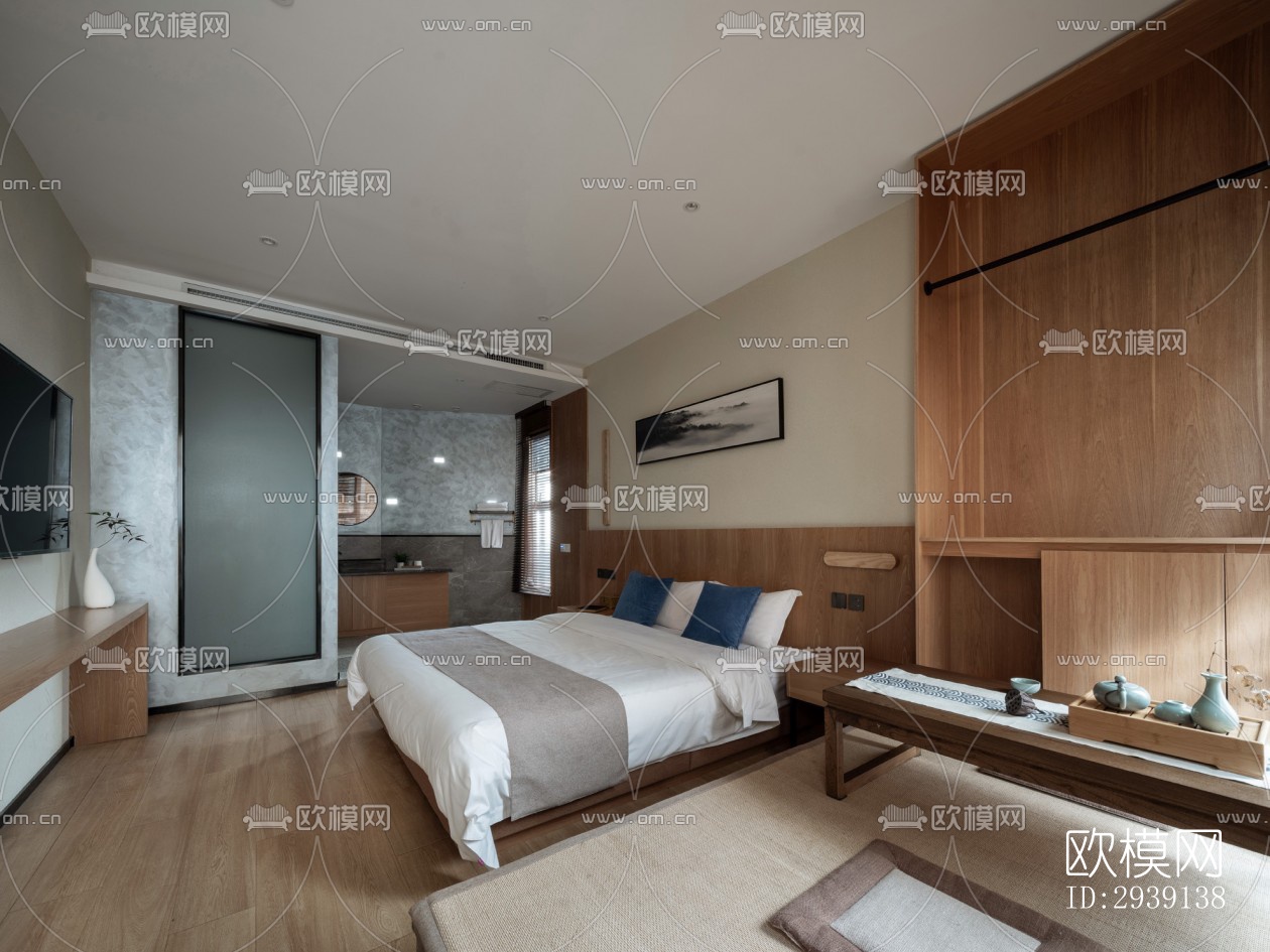 北欧酒店民宿效果图下载（渲染图4）