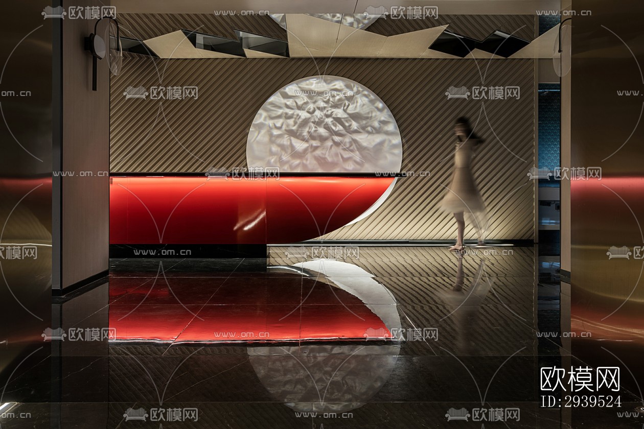 现代酒店民宿效果图下载（渲染图16）