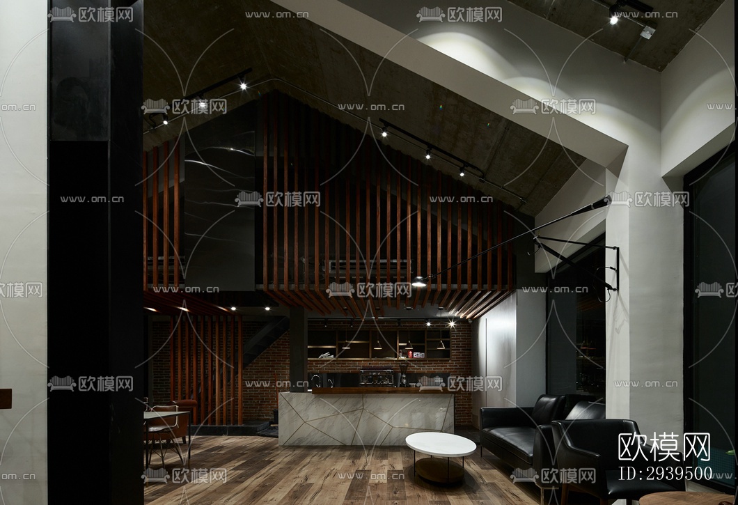 现代酒店民宿效果图下载（渲染图17）