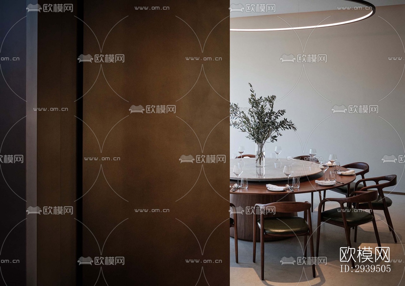 现代酒店民宿效果图下载（渲染图2）