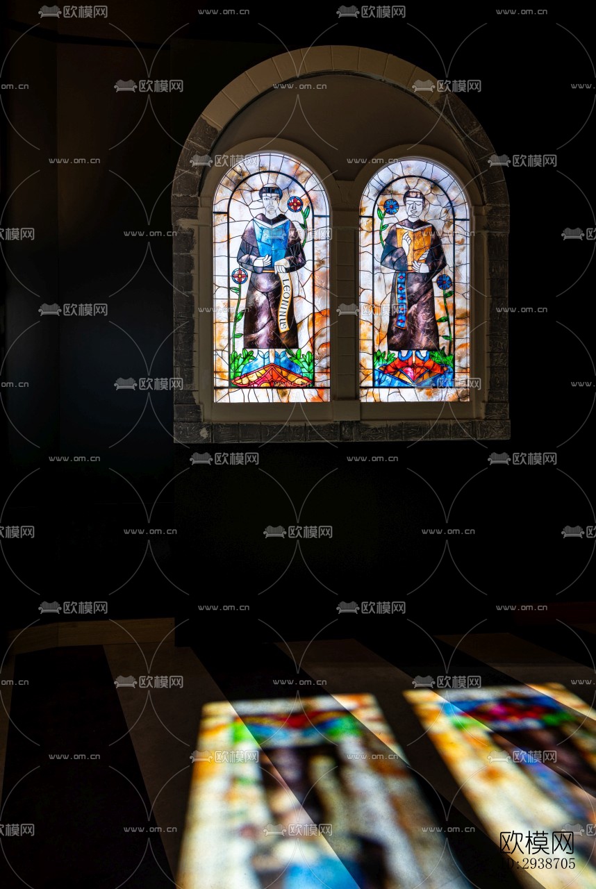 现代展览展厅效果图下载（渲染图11）