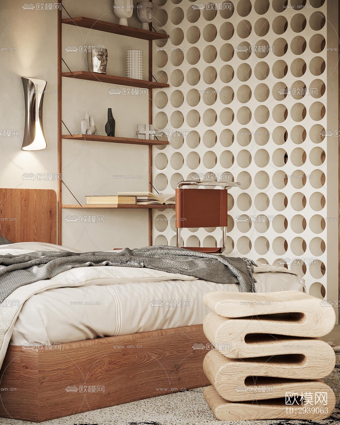 侘寂酒店民宿效果图下载（渲染图1）