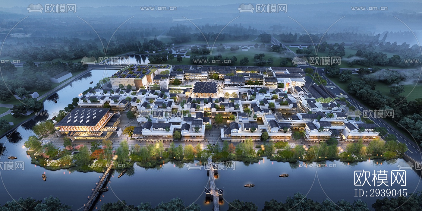 侘寂酒店民宿效果图下载（渲染图14）