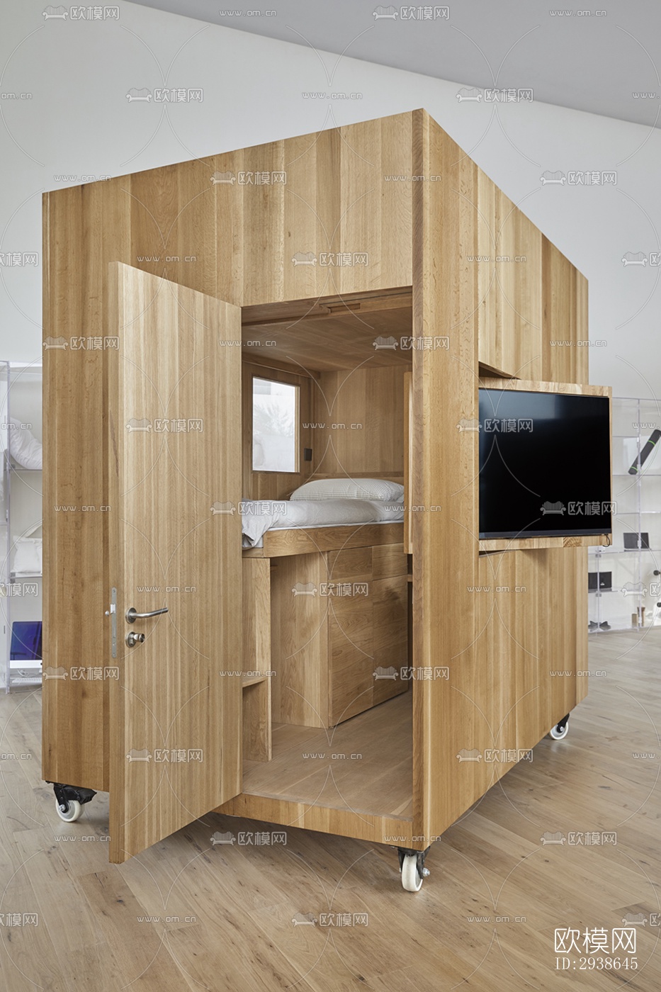 现代展览展厅效果图下载（渲染图13）