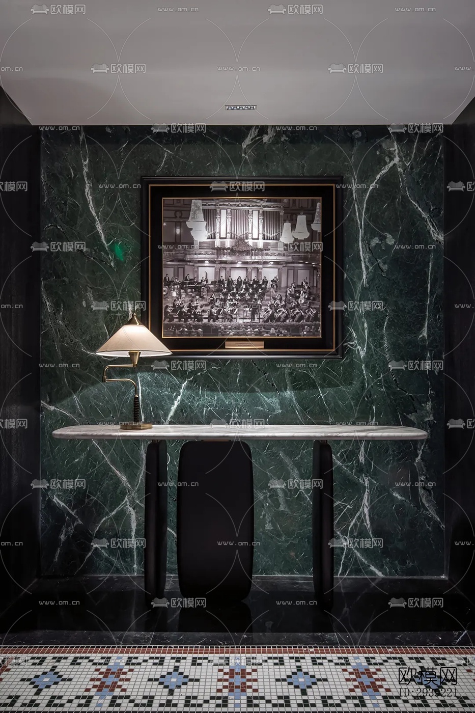 后现代酒店民宿效果图下载（渲染图4）