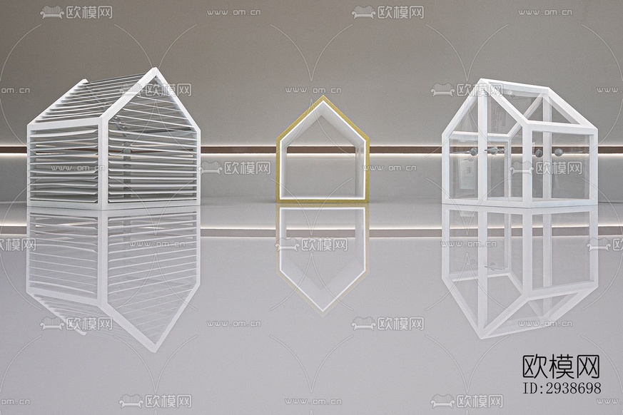 現(xiàn)代展覽展廳效果圖下載(渲染圖7)