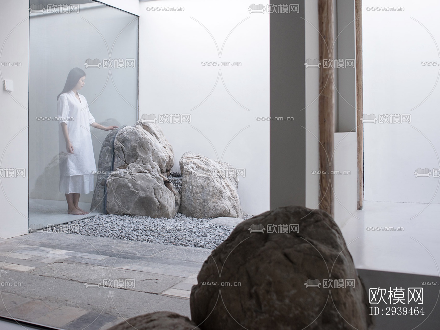 现代酒店民宿效果图下载（渲染图15）