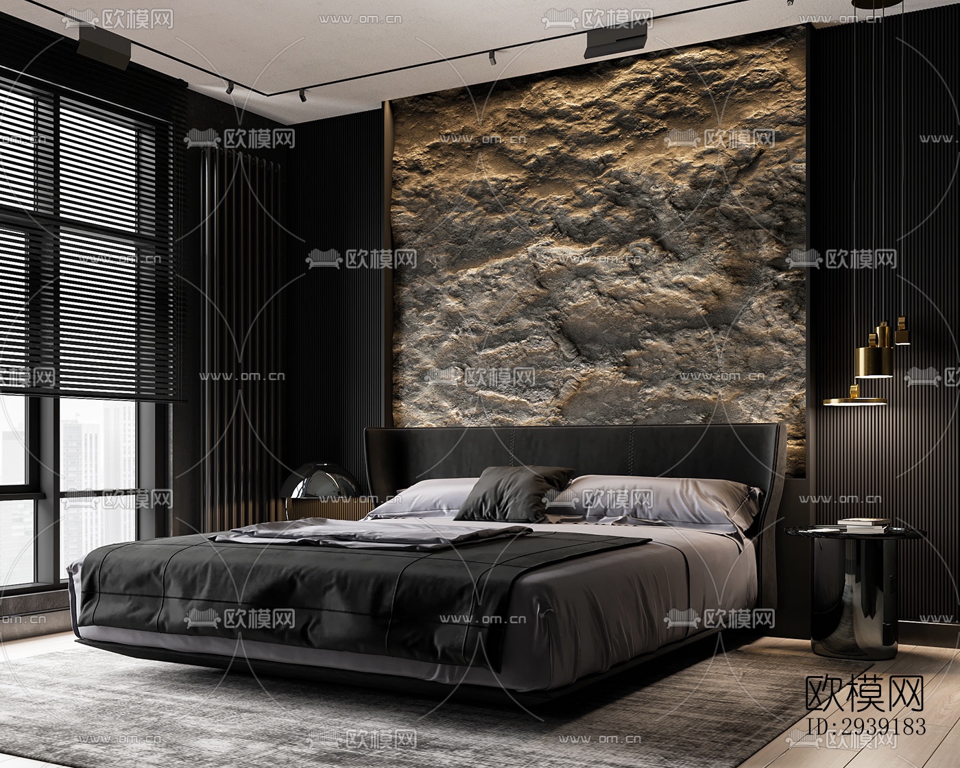 北欧酒店民宿效果图下载（渲染图8）