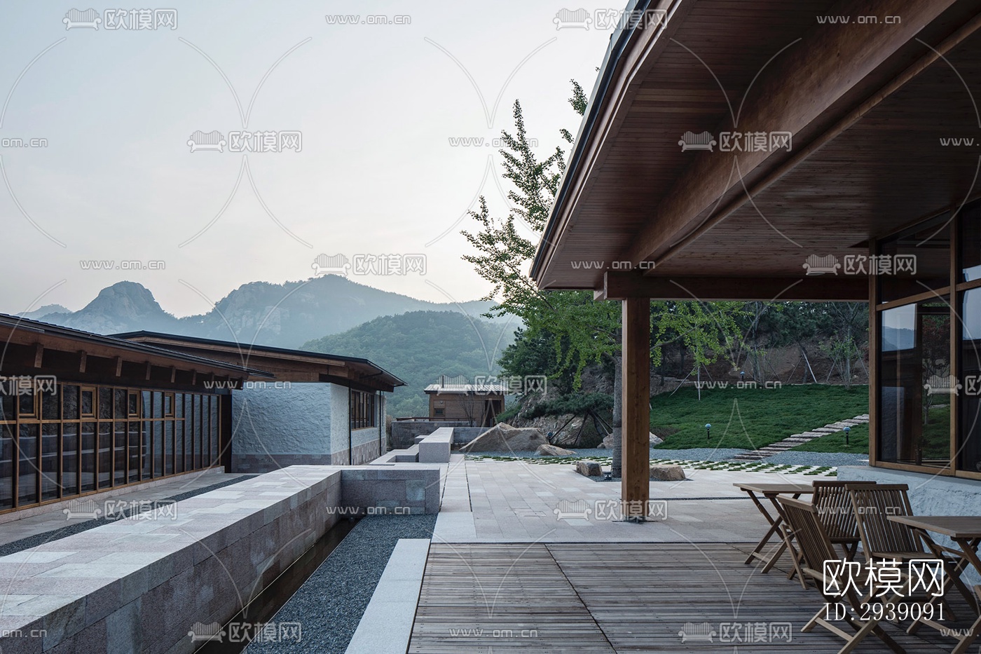 北欧酒店民宿效果图下载（渲染图9）