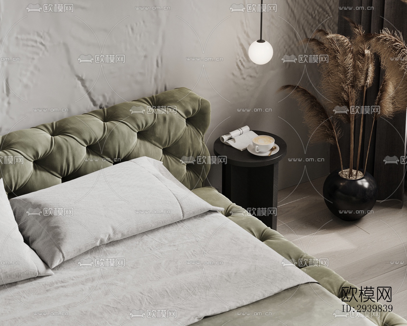 现代公寓效果图下载（渲染图11）