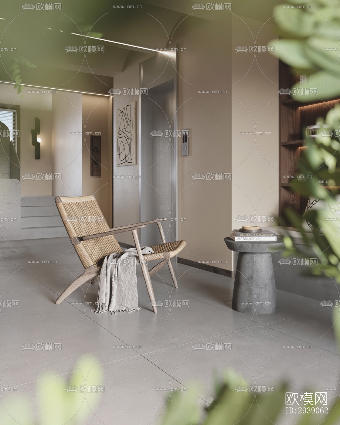 侘寂酒店民宿效果图下载（渲染图15）