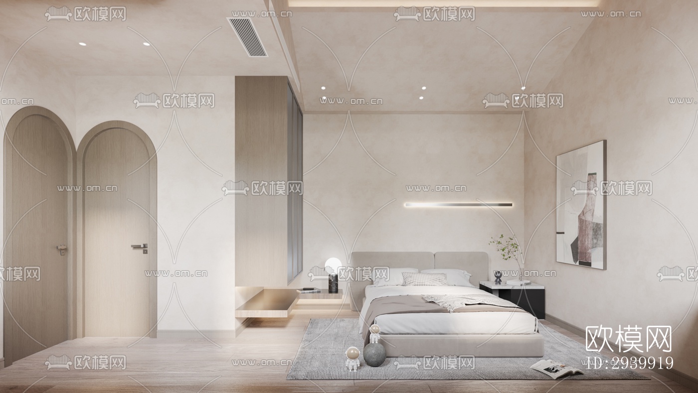 侘寂复式效果图下载（渲染图12）