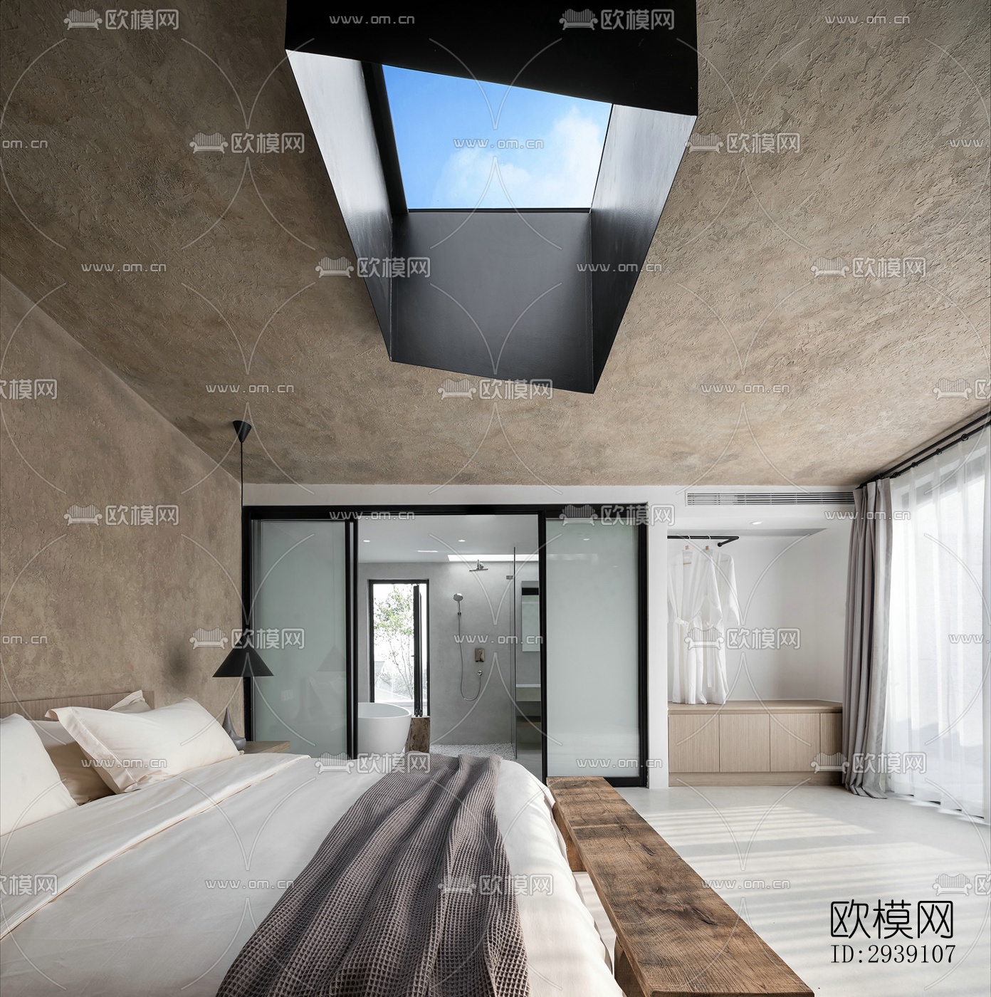 北欧酒店民宿效果图下载（渲染图3）