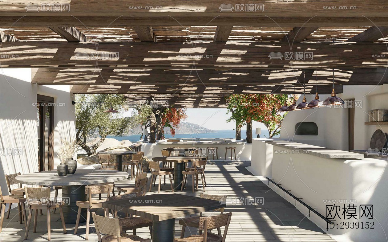 北欧酒店民宿效果图下载（渲染图20）