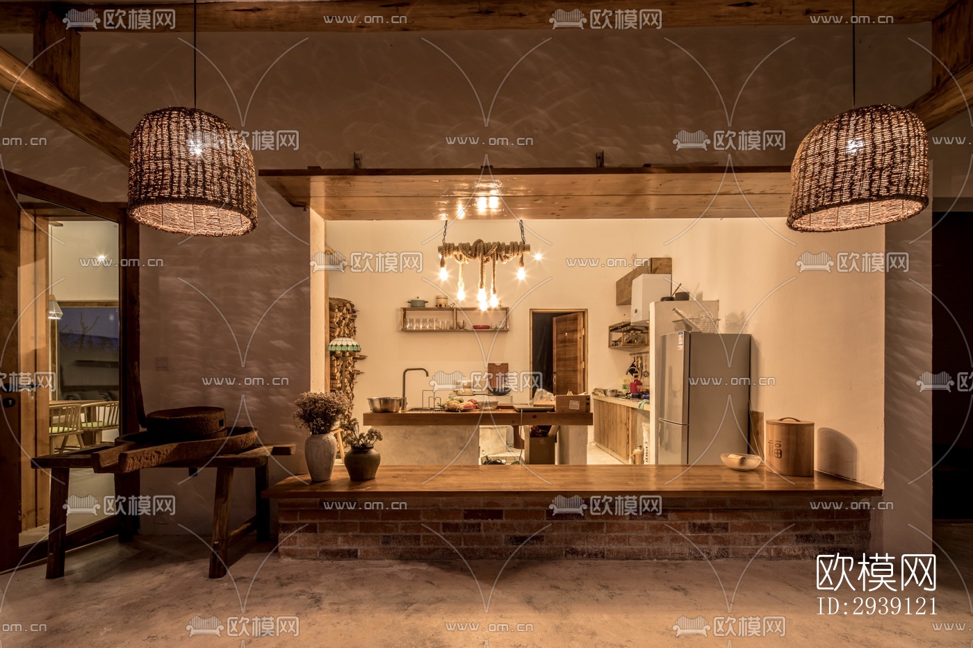 北欧酒店民宿效果图下载（渲染图18）