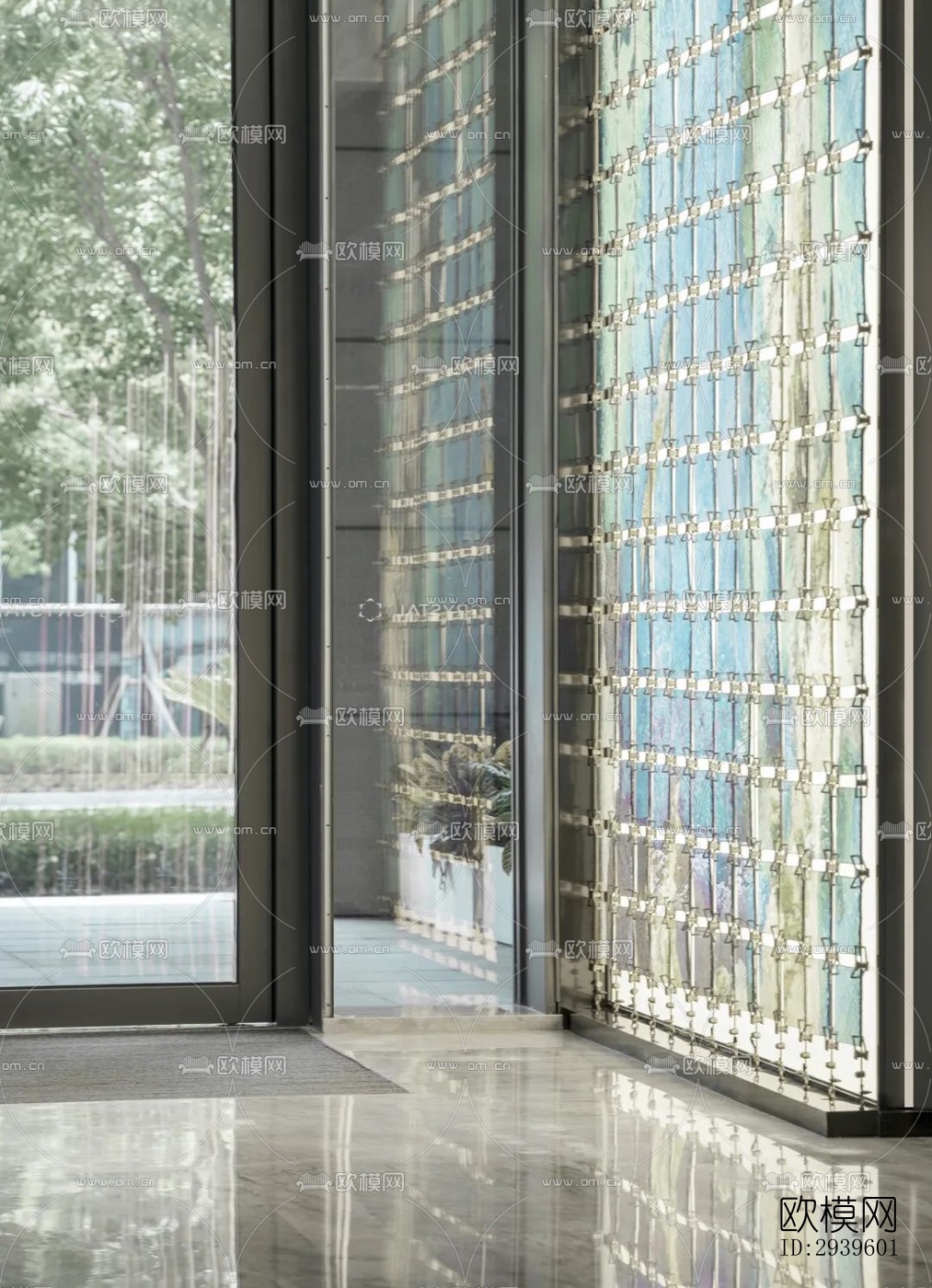 现代酒店民宿效果图下载（渲染图15）