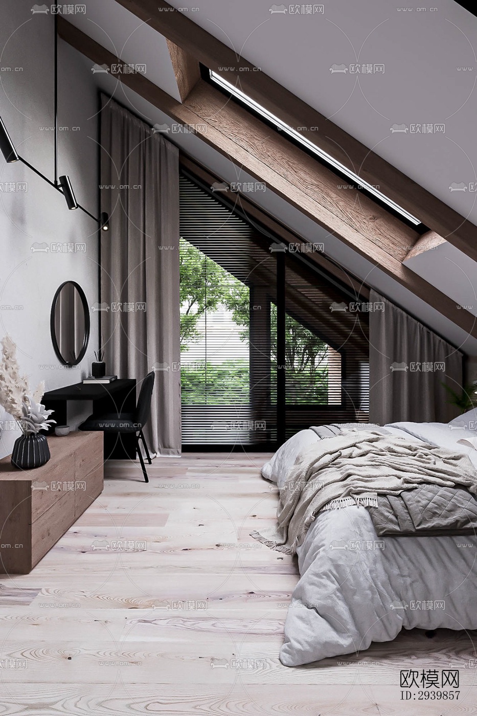 北欧别墅效果图下载（渲染图18）