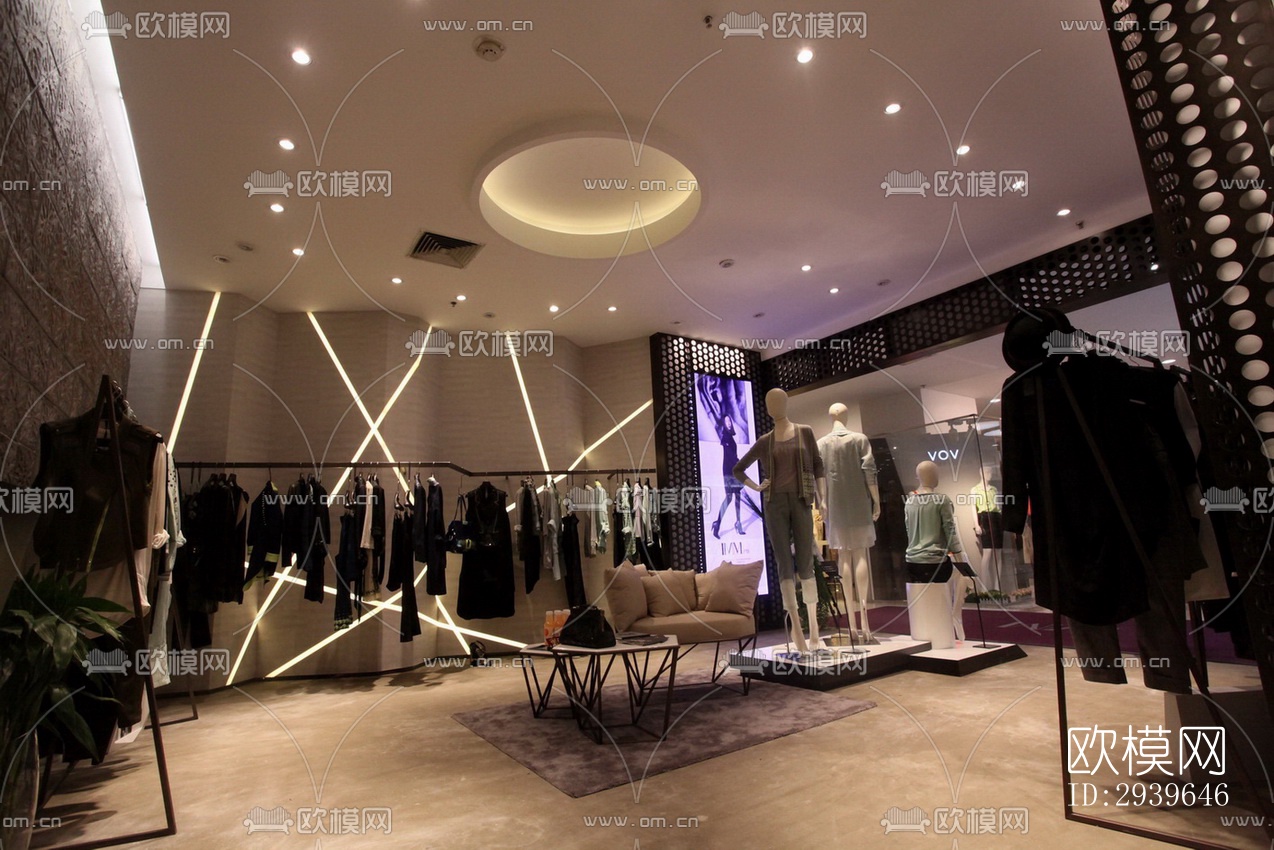 现代零售店铺效果图下载（渲染图3）