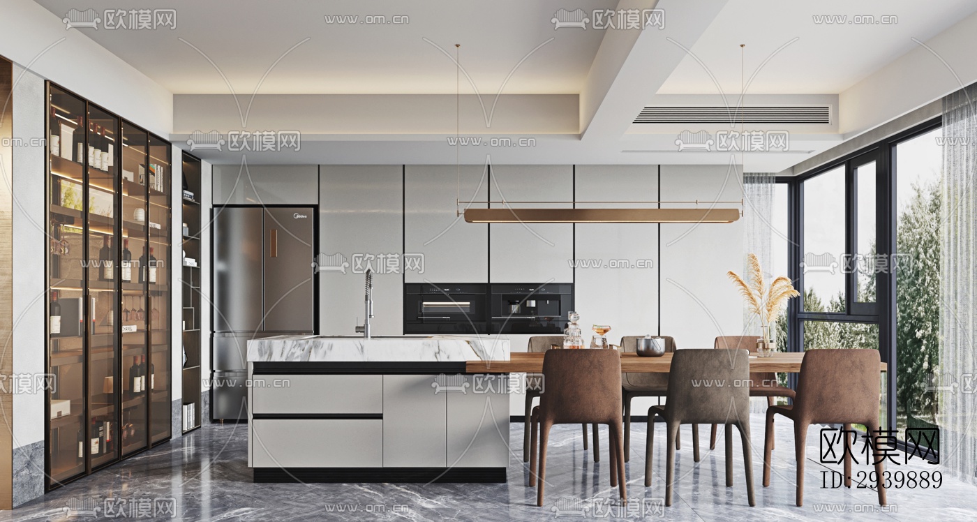 现代别墅效果图下载（渲染图16）