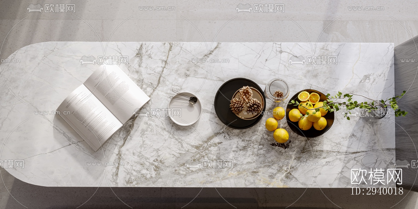 侘寂平层效果图下载（渲染图12）