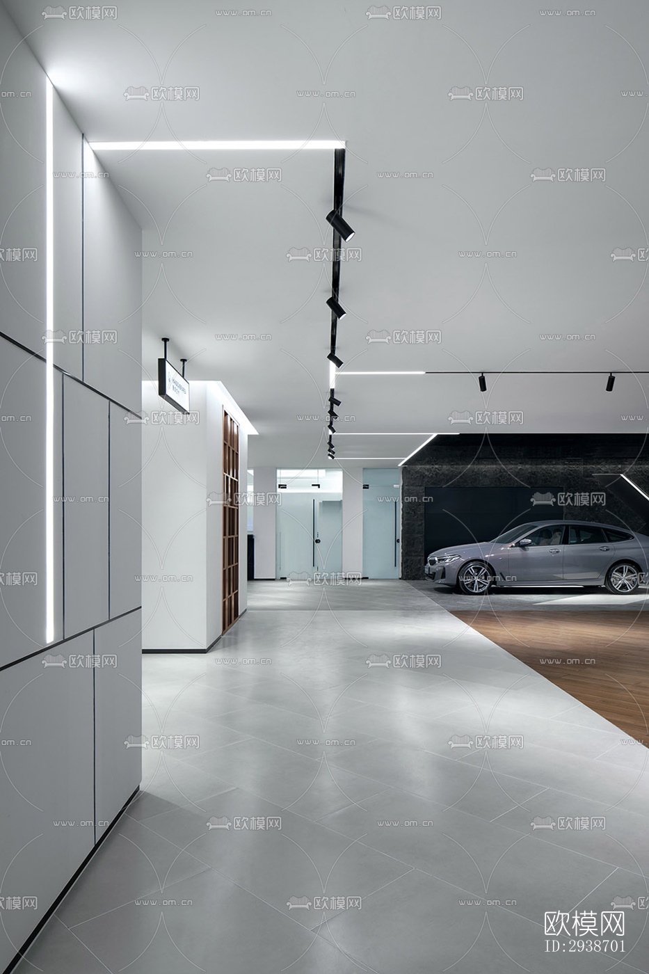 现代展览展厅效果图下载（渲染图17）