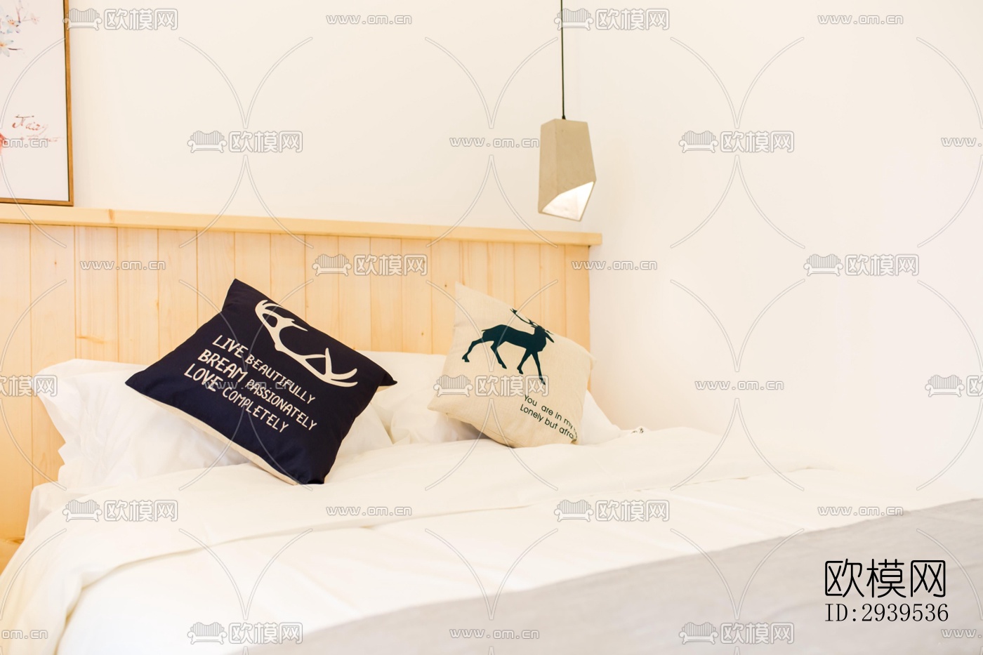 现代酒店民宿效果图下载（渲染图7）