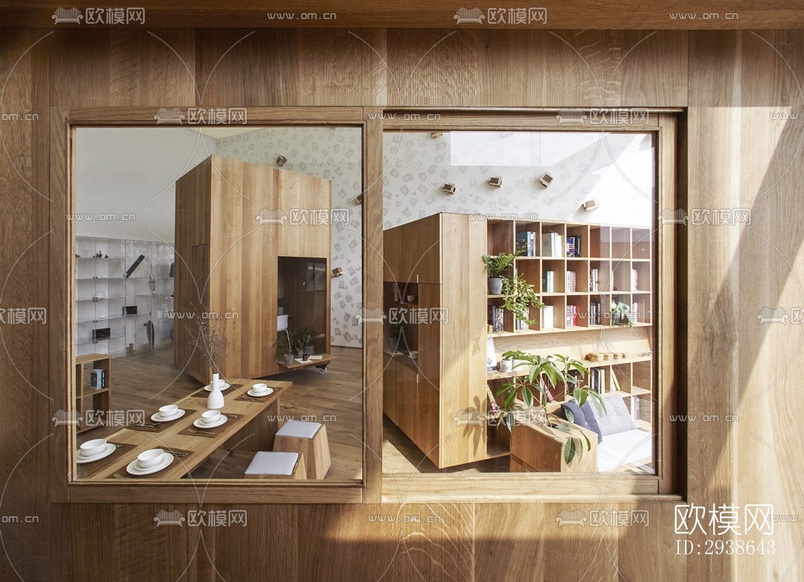 现代展览展厅效果图下载(渲染图11)