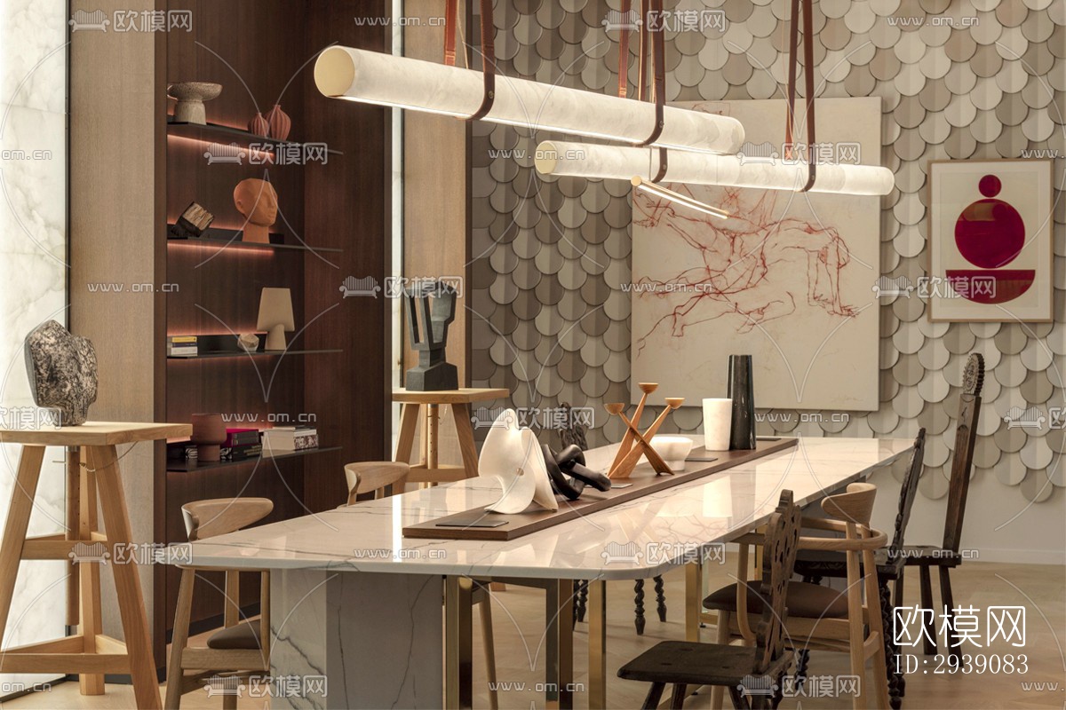 北欧酒店民宿效果图下载（渲染图20）