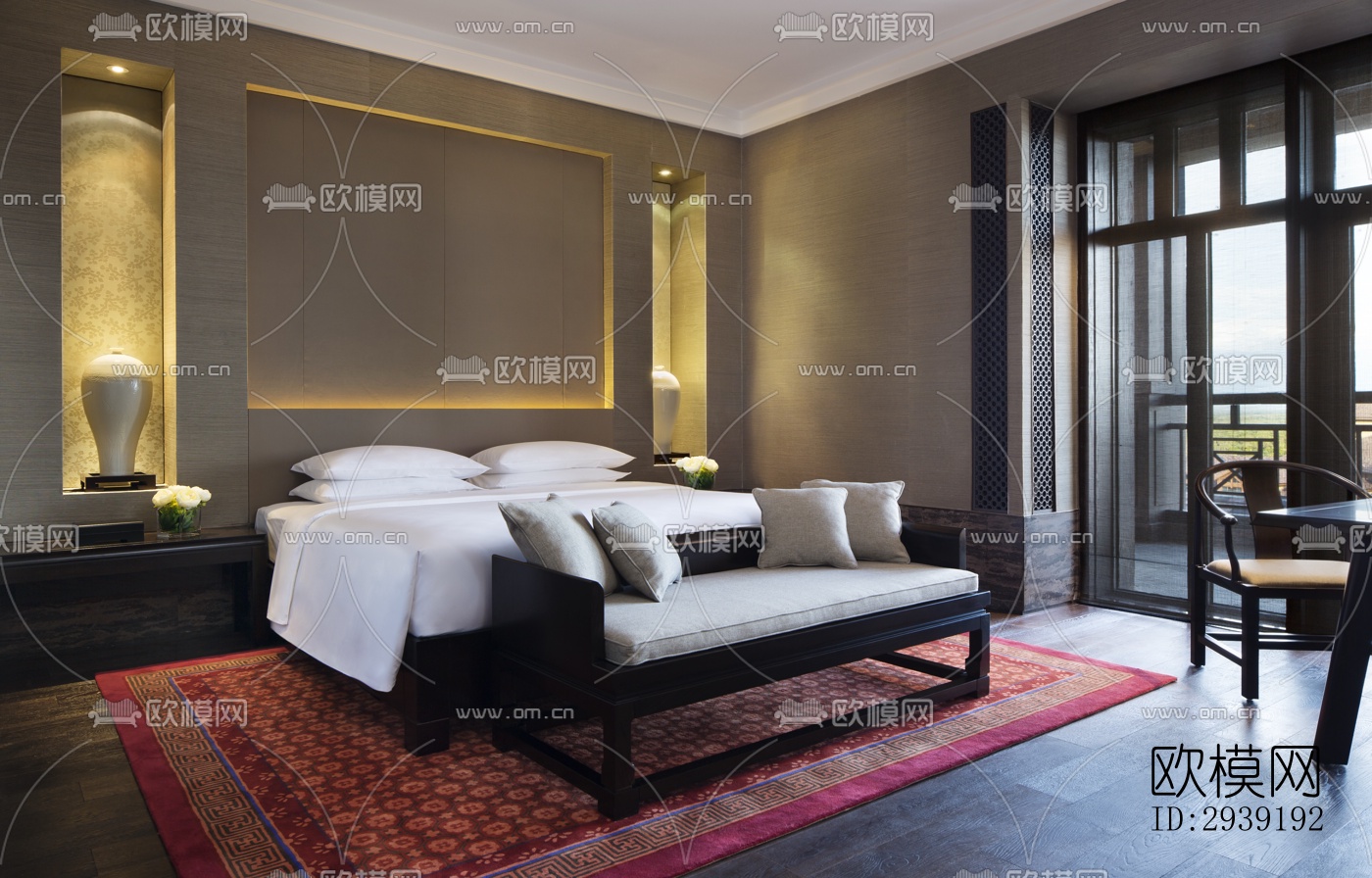 后现代酒店民宿效果图下载（渲染图10）